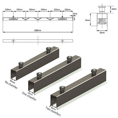 U60 Magnetic Formwork System For Precast Slabs and Double Wall Panel Production